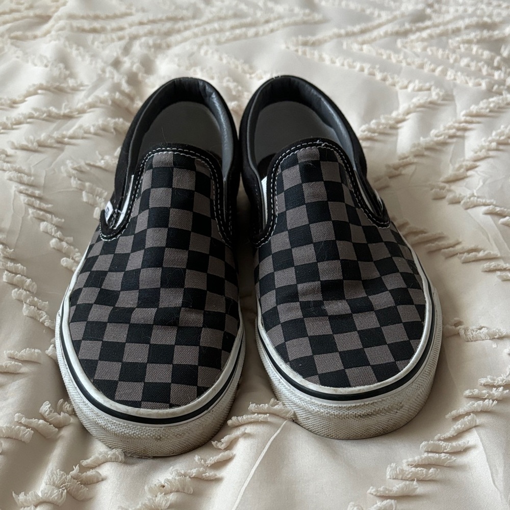 Checkered Vans